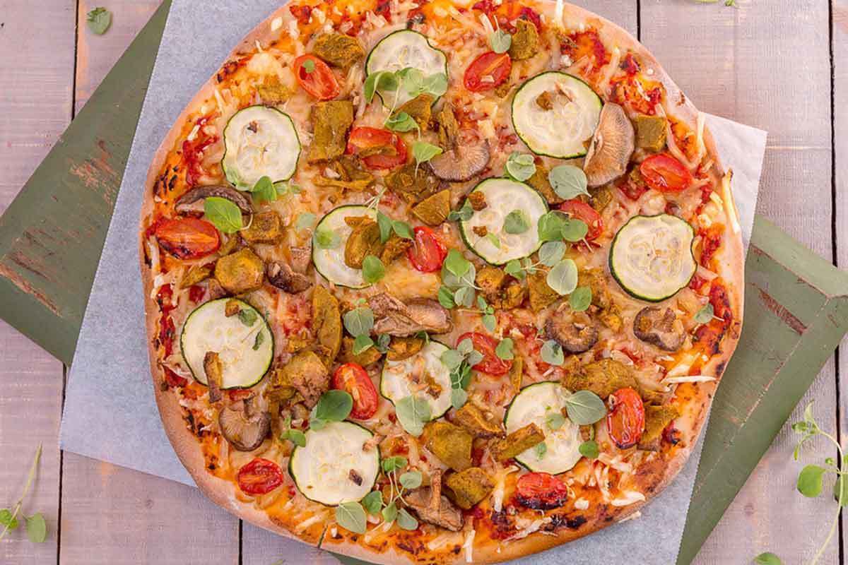 Vegaaninen pizza