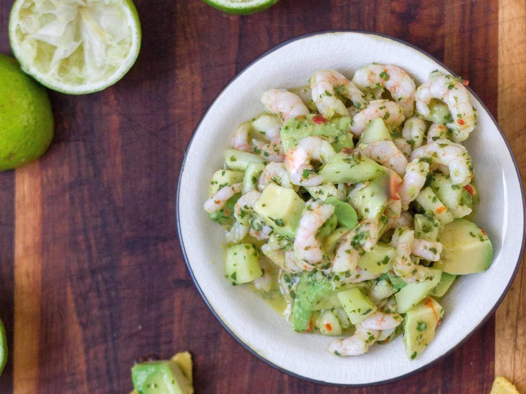 Vihreä rapuceviche