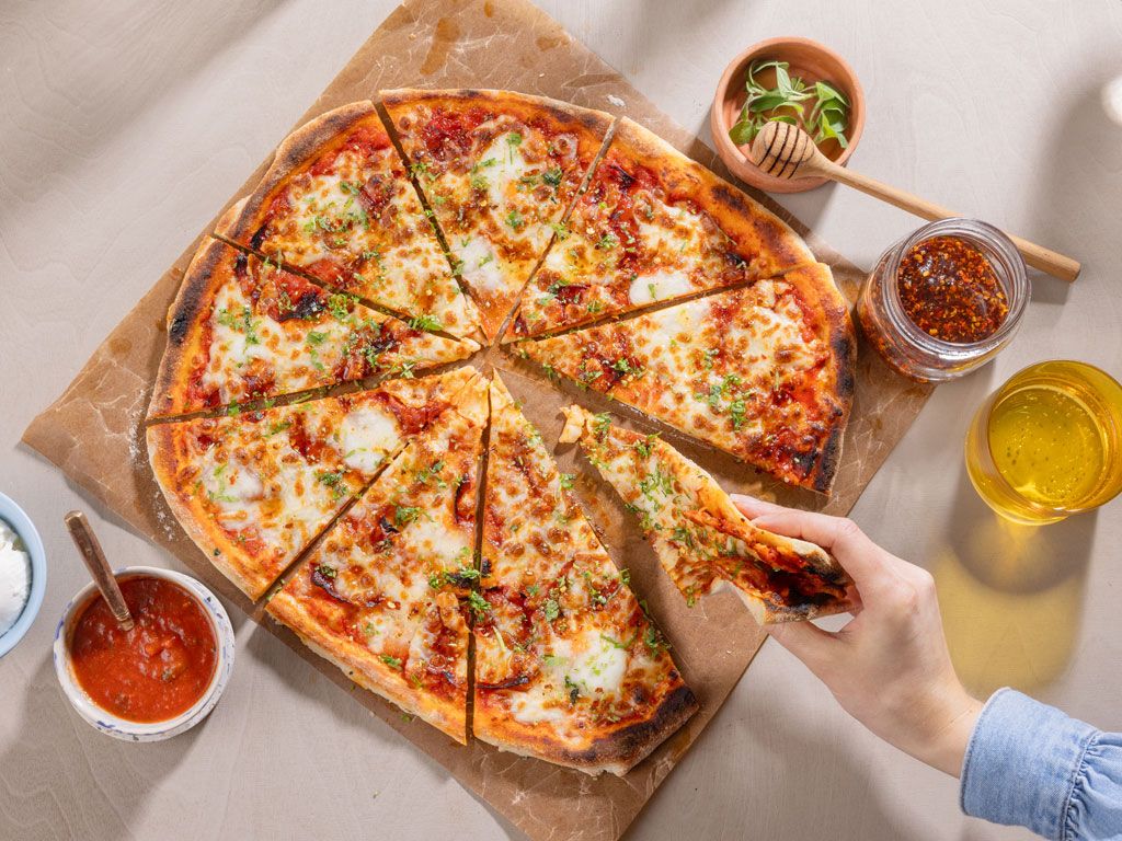 New York style pizza